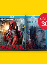 30€ les 4 blu-ray sur une belle selection pour les adhérents Fnac