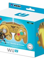 Manette gold forme Game Cube Zelda pour Nintendo Wii U