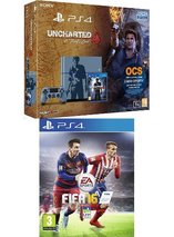 Pack PS4 1 To + Uncharted 4: A Thief’s End – édition limitée + Fifa 16