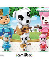 Pack de 3 Amiibos ‘Animal Crossing’ – Kéké + Risette + Serge soldé à 9€