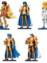 5 statuettes saint seya