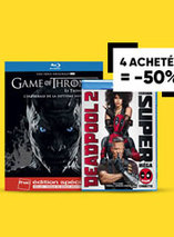 4 steelbook achetés = 50% de réduction immédiate