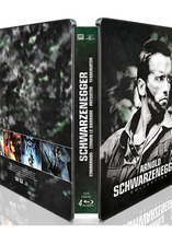 Arnold Schwarzenegger 4 films DVD Édition Limitée jumbo SteelBook