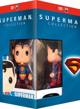 Coffret Superman Collection en dvd + figurine Funko Pop