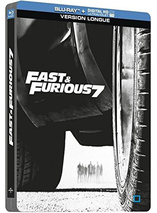 Fast & Furious 7 [Blu-ray + Copie digitale – Édition boîtier SteelBook]