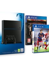Console PlayStation 4 1To + Fifa 16 + Steelbook FIFA 16 exclusif + Metal Gear Solid V