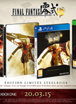Final Fantasy Type-0 HD édtion limitée avec le steelbook