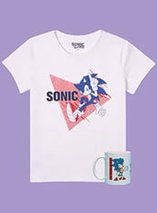 T-shirt Sonic officiel + mug offert est en promo