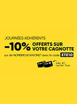 -10% offerts en CC pour les adhérents Fnac 