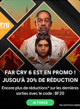 20% de réduction sur le store Ubisoft