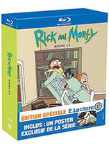 Le coffret édition spéciale Leclerc des Saison 1 à 4 de Rick & Morty est en promo