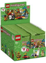 La boite de 36 sachets de minifigs LEGO 71029 Série 21 est en promo