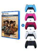 20€ de réduction sur le pack manette PS5 + Uncharted Legacy of Thieves collection