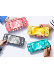 les-switch-lite-colorees-avec-mario-kart-8-sont-en-promo