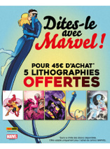 Panini Comics offre 5 lithographies dès 45€ d'achat 