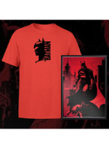 Le lot T-shirt + art print du film The Batman sont en promo