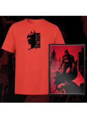 lot-batman-comprenant-un-t-shirt-et-un-poster