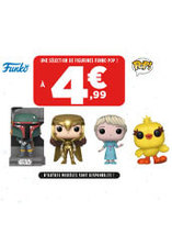 Déstockage de figurines Funko Pop sur Micromania