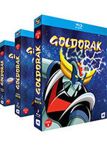 Les 3 coffrets blu-ray de l'intégrale de Goldorak sont en promo