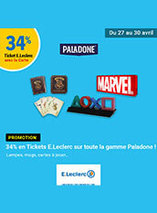 Une sélection de goodies est en promo (en tickets Leclerc)