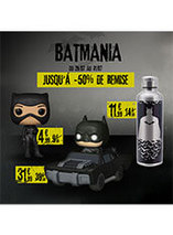 Jusqu'à -50% sur une sélection de produits Batman !