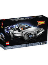 La réplique LEGO de la Delorean dans Retour Vers Le Futur est en promo