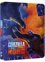 Le steelbook de Godzilla vs Kong en blu-ray 2D+4K en promo