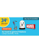 34% offert en tickets Leclerc sur la gamme Paladone
