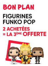 2 figurines Funko POP achetées = la 3ème offerte