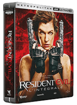 Le coffret intégrale jumbo steelbook Resident Evil 4K est en promo