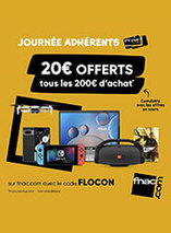 20€ offerts tous les 200€ d’achat sur la Fnac