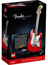 La réplique LEGO ideas de la Guitare Fender Stratocaster est en promo