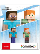 Le pack de figurines Amiibo Minecraft est en promo