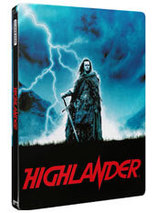 Le steelbook du film Highlander en blu-ray 2D+4K est en promo