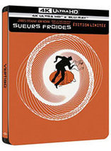 Le steelbook édition limitée du film Sueurs froides d'Alfred Hitchcock en blu-ray 2D+4K est en promo