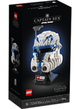 La réplique LEGO du casque du Capitaine Rex dans Star Wars est en promo