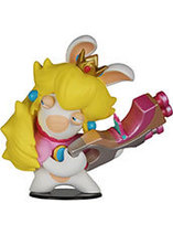 La figurine Lapin Peach dans Mario + The Lapins Crétins : Sparks of Hope est en promo