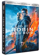 Le steelbook du film Robin des bois (2018) en blu-ray 2D+4K est en promo
