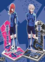 Un standee acrylique blue lock offert