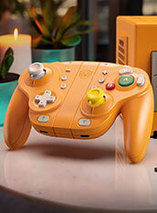 La manette Joy-pad NYXI Wizard Wirleless orange est en promo