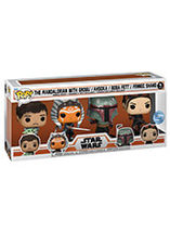 Le lot de 4 figurines pop Star Wars est en promo