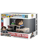 La figurine funko pop de trevor dans la Ecto-1 est en promo