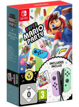 Le bundle Super Mario Party Nintendo Switch + Joy-Con Vert pastel-Violet