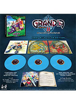 L'édition collector de la ﻿bande originale vinyle bleu de Grandia 2 Memorial ets en promo