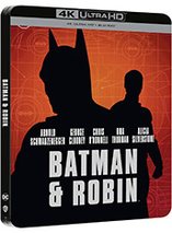L'édition boitier steelbook Blu-ray 4K de Batman et Robin est en promo