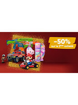 1 jouet acheté, le 2ème jouets à -50%
