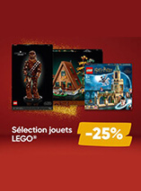 -25% sur une sélection de LEGO sur la Fnac