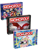 Les Monopoly Saint Seiya + D&D + Sailor Moon sont en promo