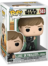 La Figurine Funko Pop de Luke Skywalker et Grogu est en soldes
