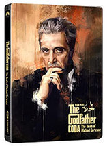 Les steelbook du Parrain 3ème partie (1990) en blu-ray 2D+4K est en promo